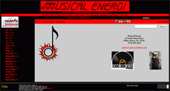 Desktop Screenshot of musicalenergi.com